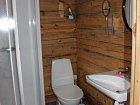 chata Lillstuga - koupelna (sprcha a WC)