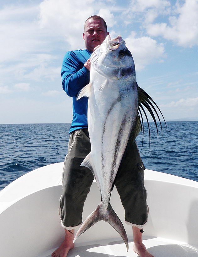 kohoutovec - rooster fish ryba - pankáč a lovec - skinhead