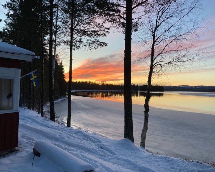 Nový rok v jižním Laponsku