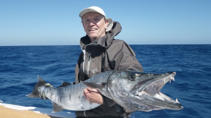 barakuda barakuda délky 140 cm ulovená na trolling