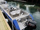 lod Kvaerno 19ft/5,75 m s echolotem-GPS-plotrem a motorem 40-60 HP, ilustracni foto