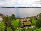 chata Skarnsundet na brehu Trondheimsfjordu