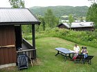 Snersrud-travnik pred chatou