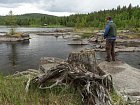 jezero Drogsjon pod pereji Drogsjoforsen