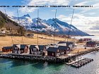 Aldersund - umístění domků 1, 2 a 3 a apartmá 4A a 4B