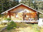 Afognak lodge - ubytovani je ve trech srubech