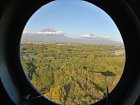 pohled z helikoptery na sopky Koryakskij a Avaca - Koryakskiy and Avacha vulcanoes