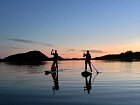 vecerni vylet na paddleboardu