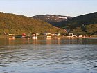 Dafjord - pohled na osadu z fjordu