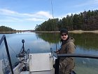 rybarsky pruvodce Kjell-Eric a jeho lod 5,45 m s motorem 100 HP