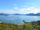 Nordland - pobrezi u ostrova Bolga - sadky u vesnice
