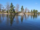 jezero Asunden - slunecny kvetnovy den
