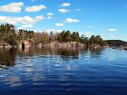 jezero Asunden - slunecny kvetnovy den