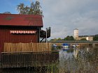 Pristavni domek Boathouse - pohled ke Stegeborg