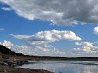 sibirska vesnice - dopravu zajistuji vyhradne lode