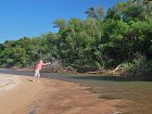 reka Parana - muskareni na piscitem ostrove