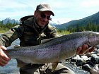 tazna forma pstruha duhoveho - steelhead, dubnovy ulovek