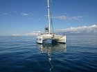 obytny catamaran Calypso pro 6-8 osob