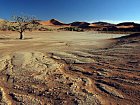 pisecne duny rezervace Sossuvlei