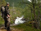 Myrset - vodopad na rece Fjellfros