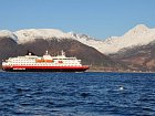 rijen v kraji Troms - pobrezni osobni doprava - Hurtigruten