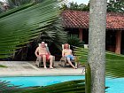 rybarsky pension - vecerni relaxace u bazenu