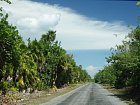 San Antonio - silnice v prirodni rezervaci