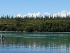 reka Newhalen u vytoku z jezera Lake Clark