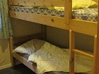 domek Yttereidet - loznice s patrovou posteli