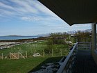 domek Vannoya Havfiske - vyhled z terasy