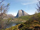 turisticka cesta z osady Rodsand k jezerum