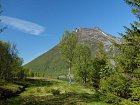 pstruhove jezero u turisticke cesty z Rodsand