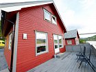 Helgeland Ferie - terasa pred domky