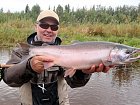 losos kisuc - coho, mlicak uloveny na musku