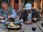 dvoudenni vyprava na jezero - vecere u srubu na ostrove