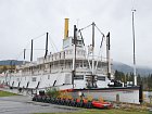 Whitehorse - kolesovy parnik Klondike na brehu Yukonu