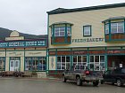 Dawson City na soutoku Klondiku a Yukonu - cil zlatokopu