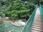 sopka Rincon de la Vieja - termalni jezirka Rio Negro