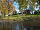 domek Freluga, pohled od jezera