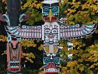 Stanley park, indianske totemy