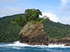 pacificke pobrezi Kolumbie je skalnate