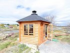 Hestoysund - chatka s ohnistem a grilem