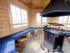 Hestoysund - chatka s ohnistem a grilem