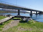 Most pres fjord u chaty - dobre misto k lovu