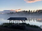 Ráno u jezera