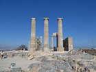 Lindos - chram bohyne Atheny na akropoli nad mestem