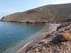 ostrov Tilos - liduprazdne plaze a teplota vody v listopadu 22°C