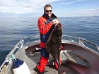 Zbynek a halibut 115cm (14 kg)