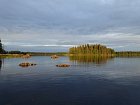 prutocne jezero mezi perejemi reky Vindelalven