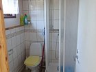 Čtyřlůžková chata - sprcha, WC